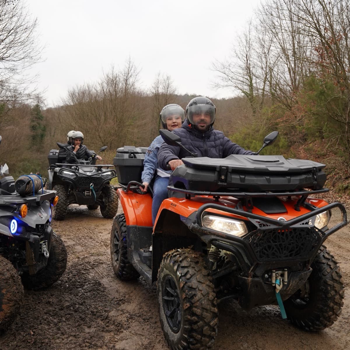 ATV safari orman parkuru